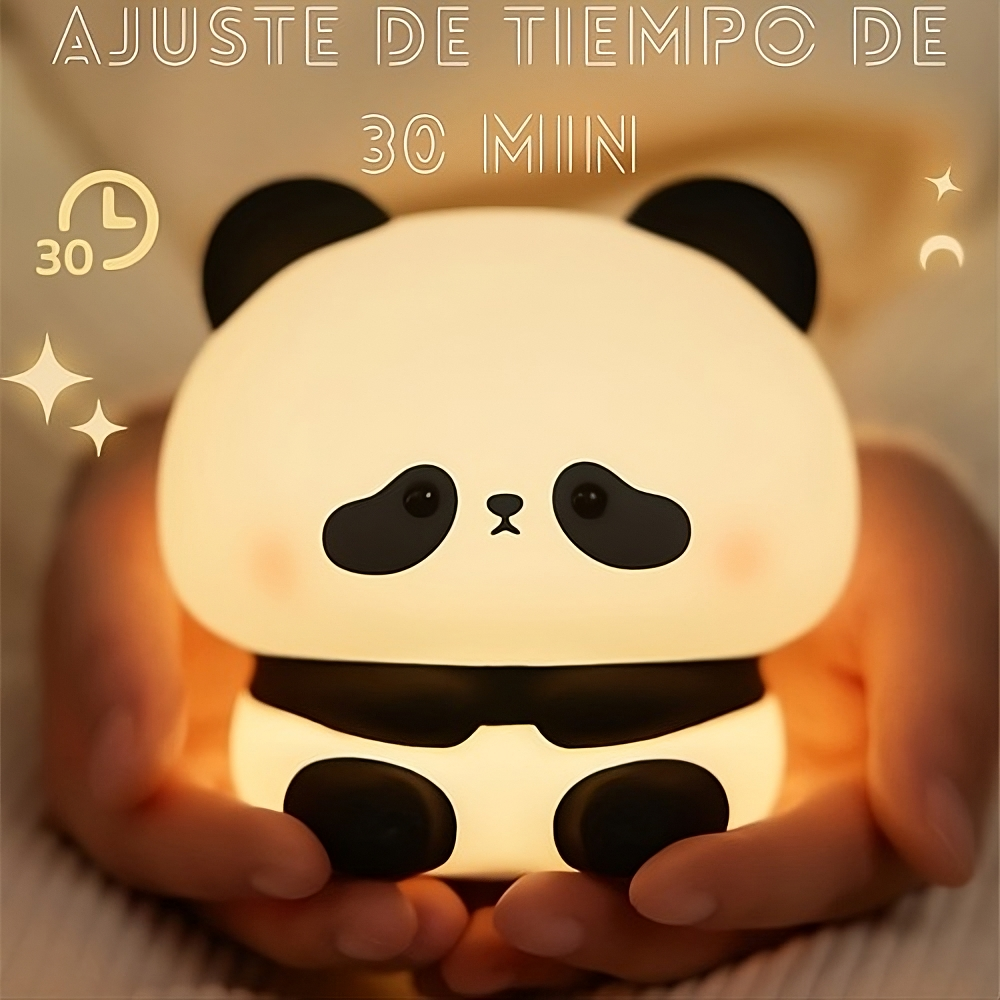 LUZ DE NOCHE LED DE PANDA